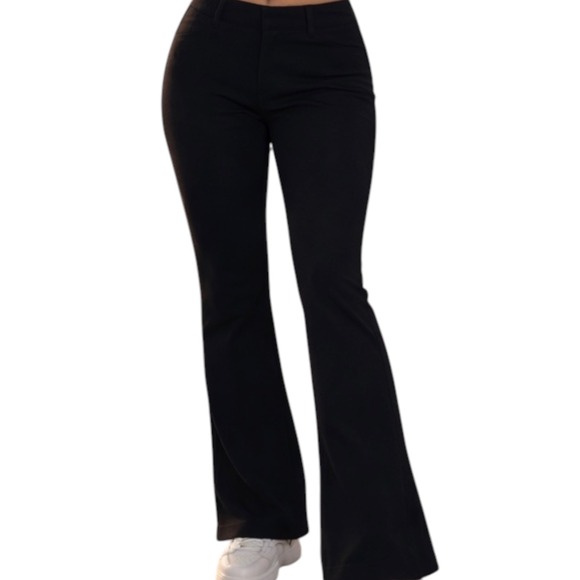 Betabrand Pants - Betabrand NWT Size L Petite navy yoga dress pants straight leg workwear size l